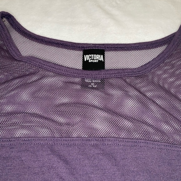 Victoria Secret Mesh Activewear Long Sleeve Shirt - Picture 5 of 6